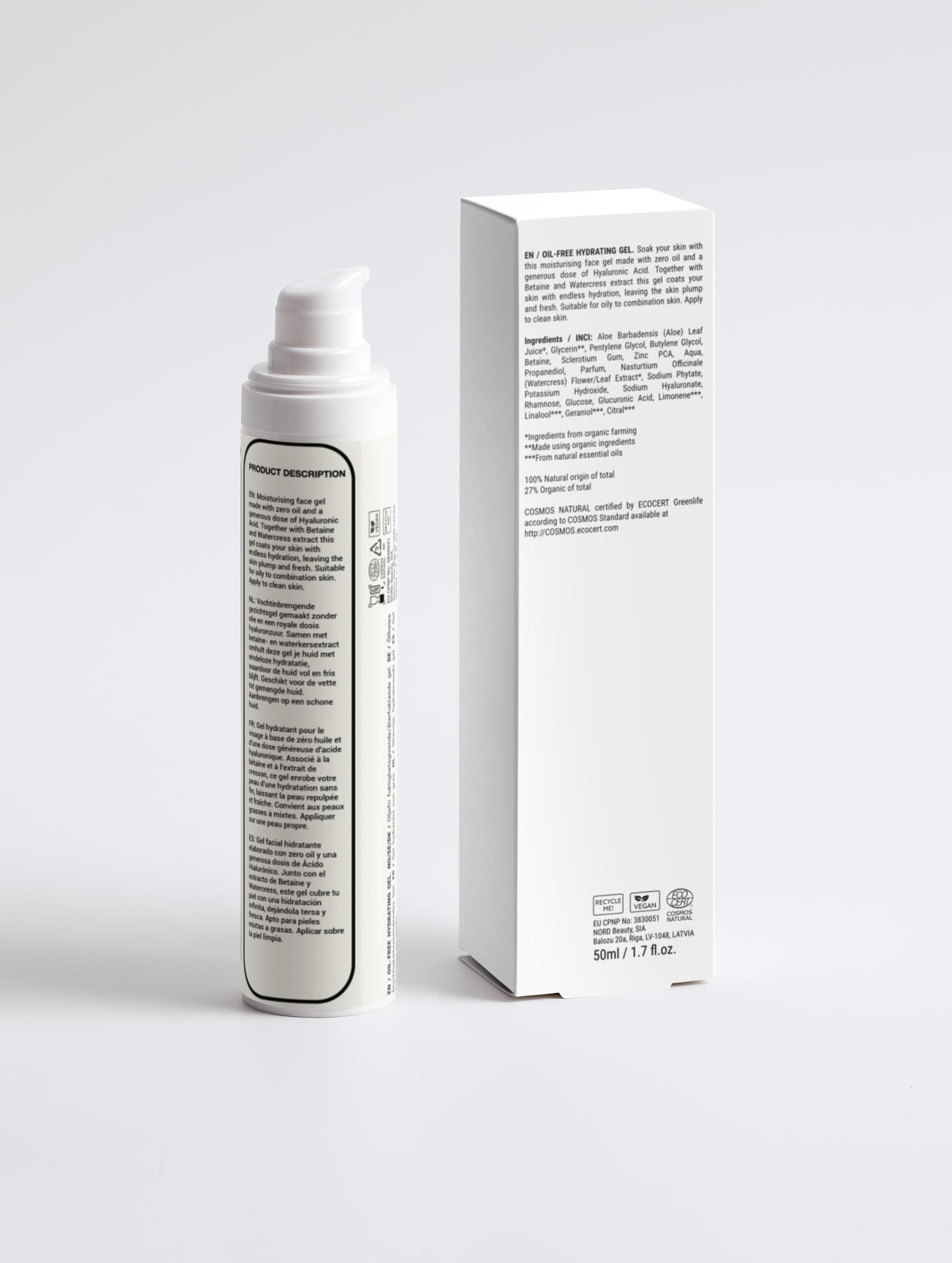Luxury Oil-Free Hydrating Gel