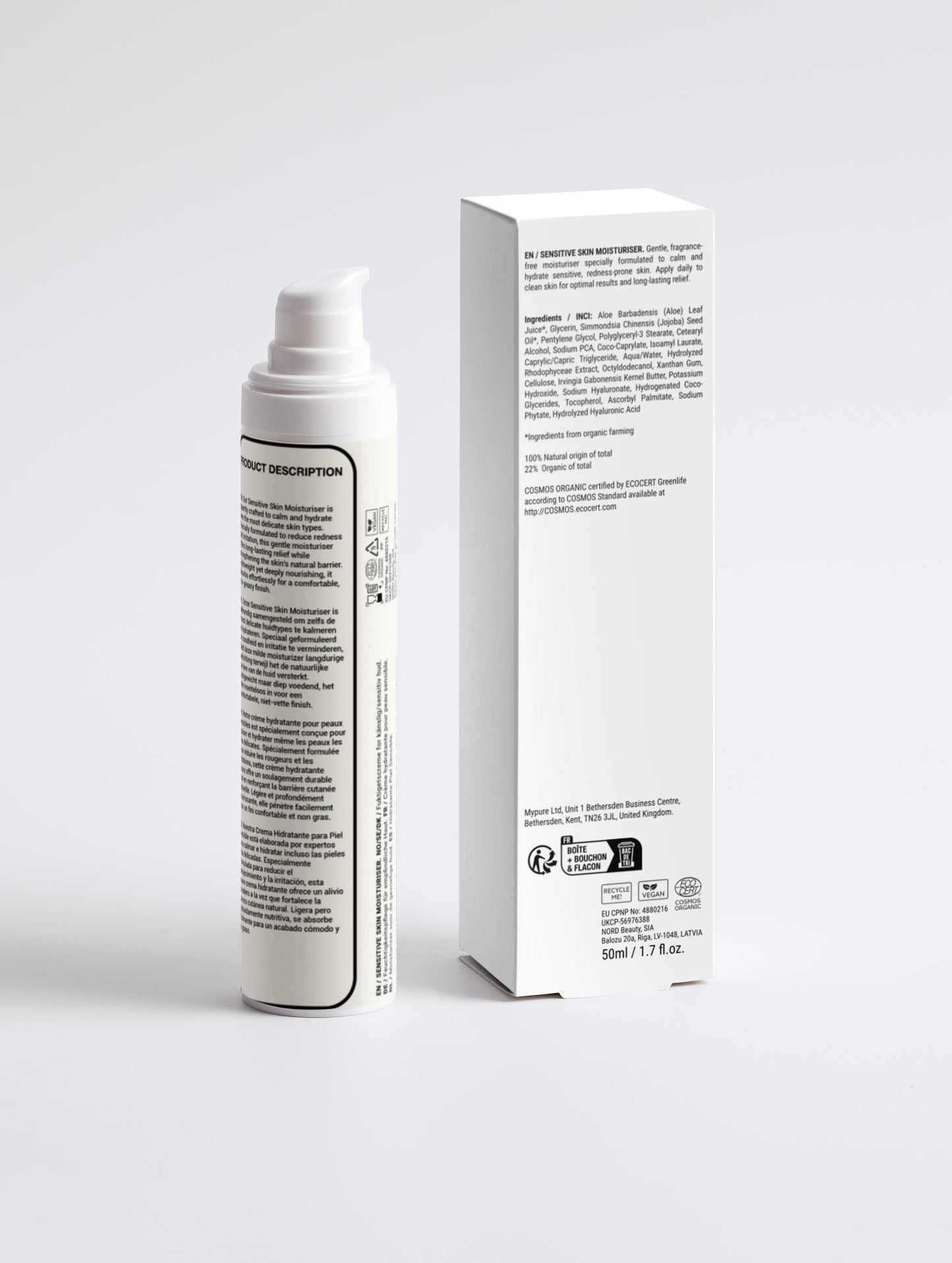 Luxury Sensitive Skin Moisturiser