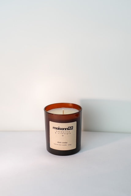 Luxury Candle Dark Cedar