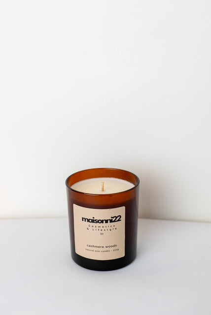 Luxury Candle Cashmere Woods