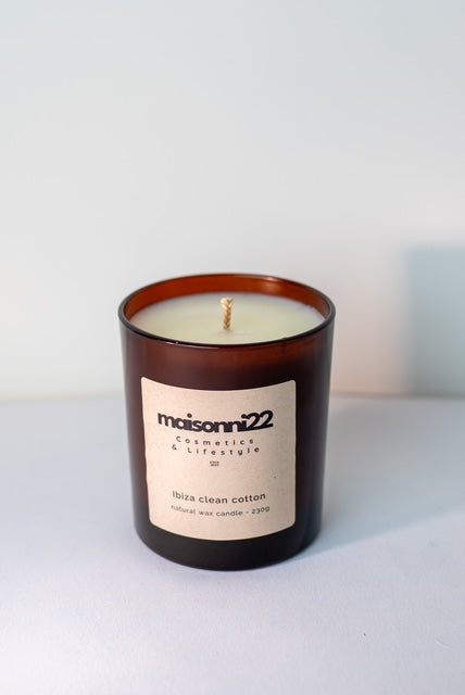 Luxury Candle Ibiza Clean Cotton