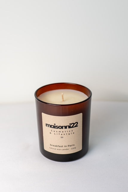 Luxury Candle Breakfast In Paris