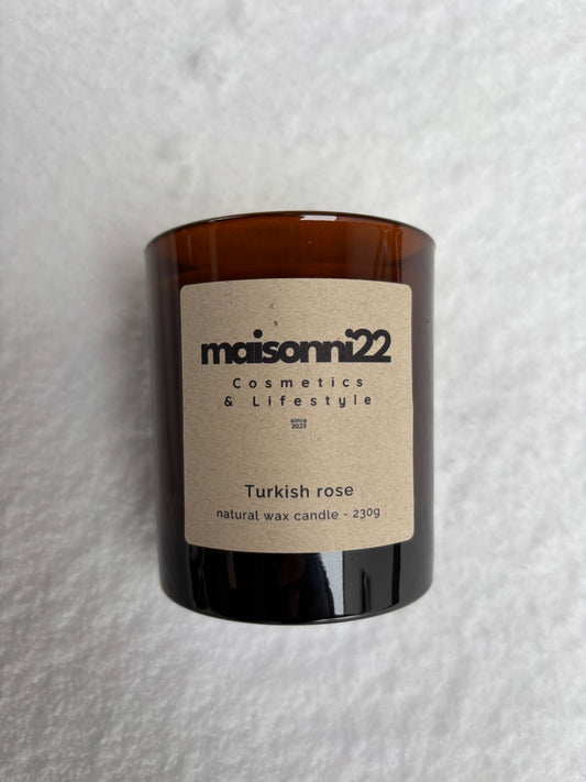 Luxury Candle Turkisch Rose