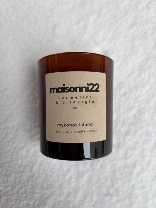 Luxury Candle Mykonos Island