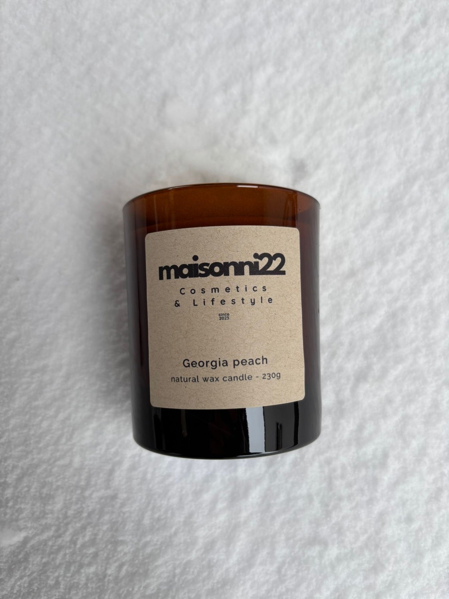 Luxury Candle Georgia Peach