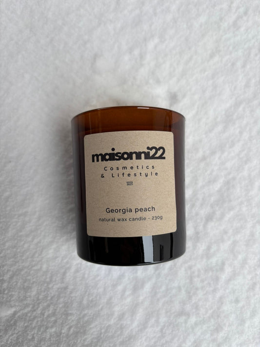 Luxury Candle Georgia Peach