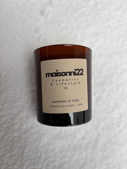 Luxury Candle Summer In Italy