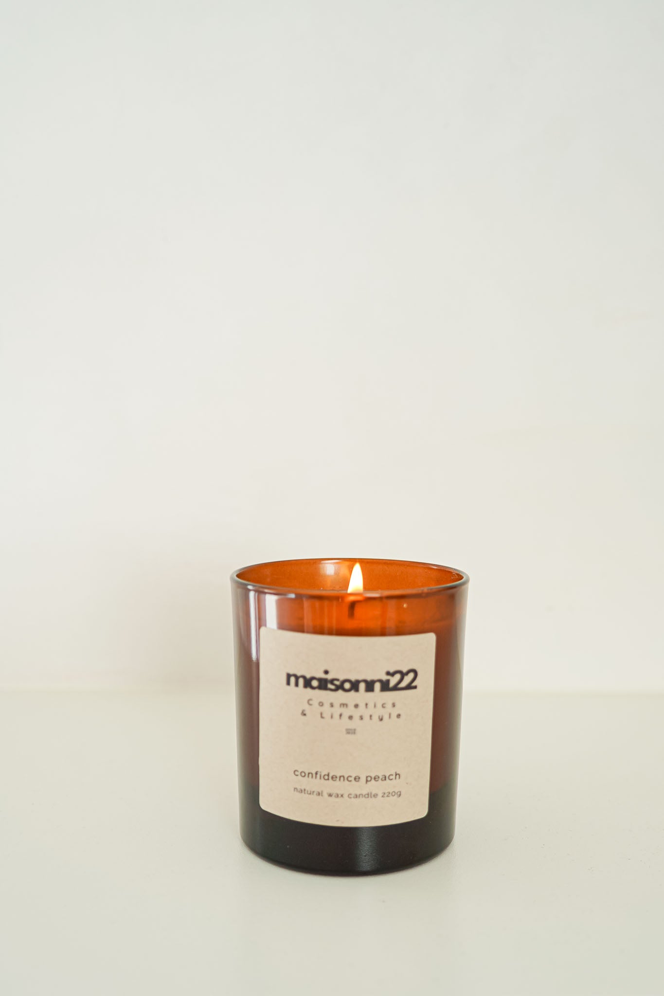 Luxury Candle Confidence Peach