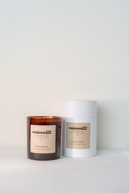 Luxury Candle Coffee Caramel