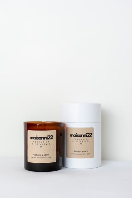 Luxury Candle Georgia Peach