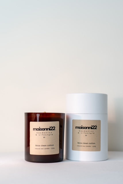 Luxury Candle Ibiza Clean Cotton