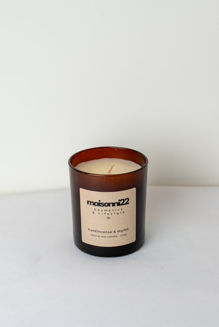 Luxury Candle Frankincense & Myrhh
