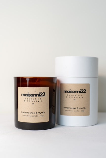 Luxury Candle Frankincense & Myrhh
