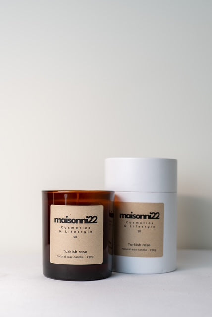 Luxury Candle Turkisch Rose