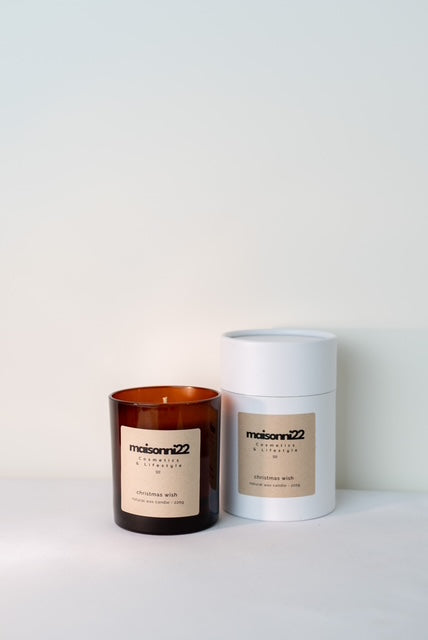 Luxury Candle Christmas Wish