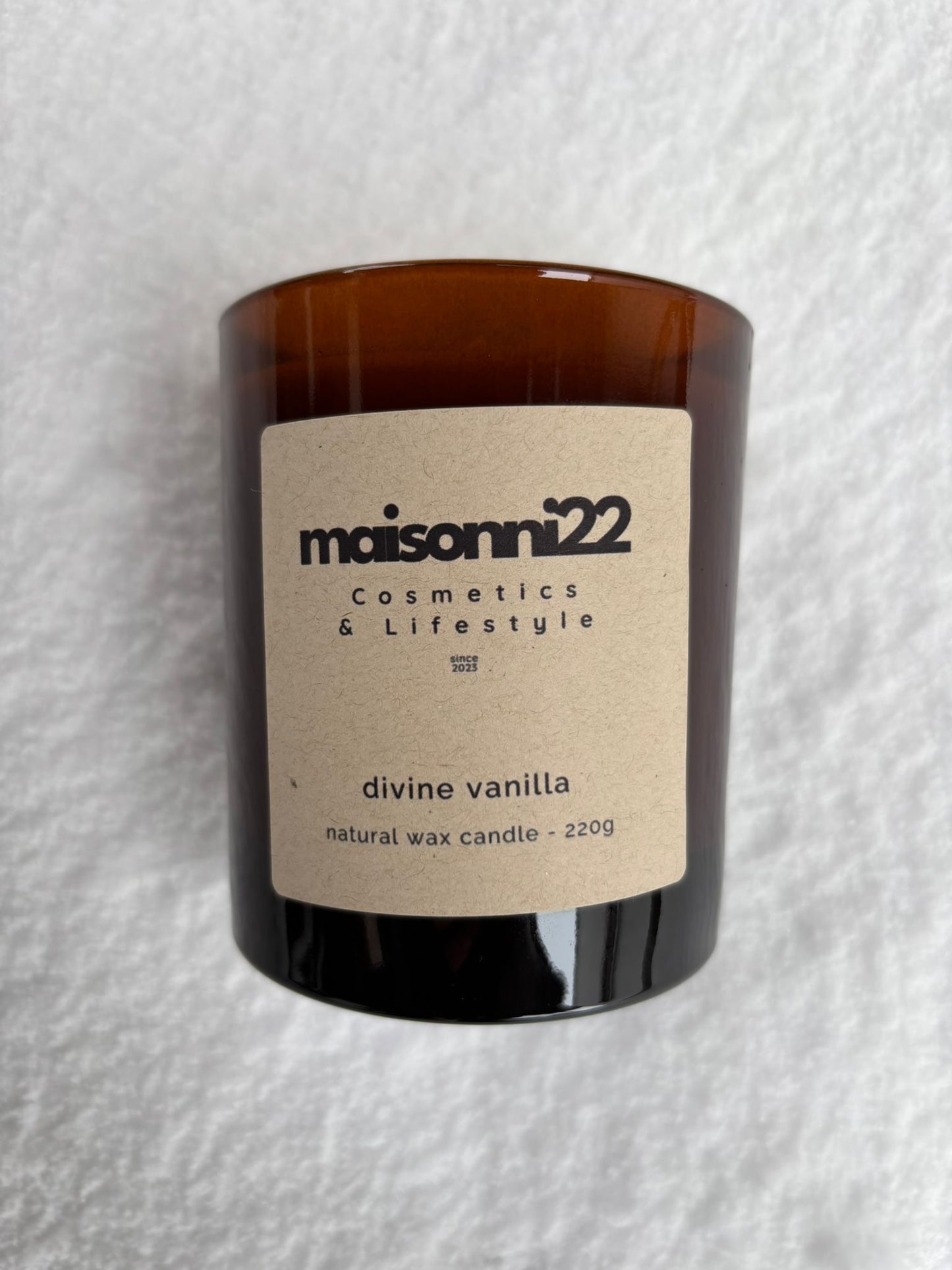 Luxury Candle Divine Vanilla