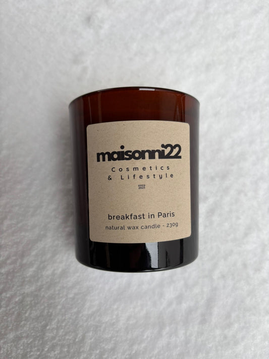 Luxury Candle Breakfast In Paris